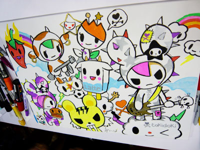 Simone Legno Live Art Demo at STCC