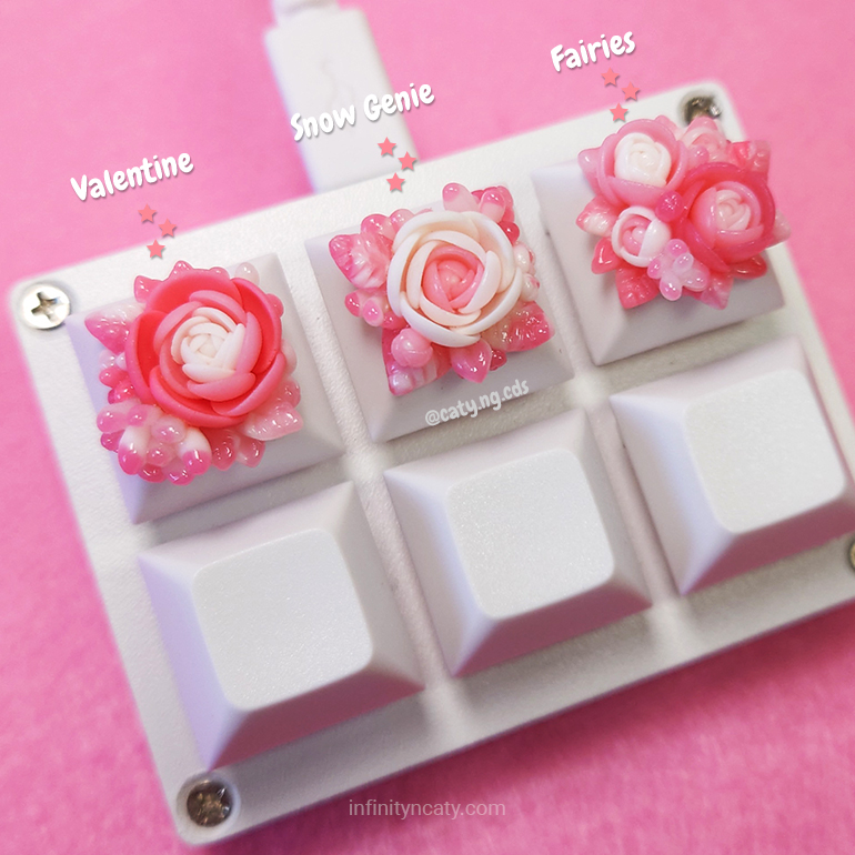 Curated visual reference: Gallery Detail: Pastel Jellybean Artisan Keycaps